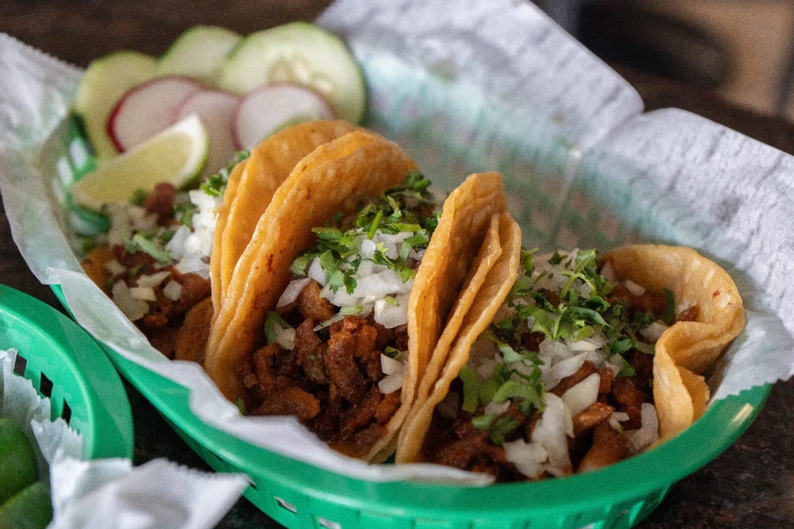 Street tacos al pastor